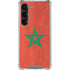 Morocco Flag Distressed Galaxy S23 Clear Case